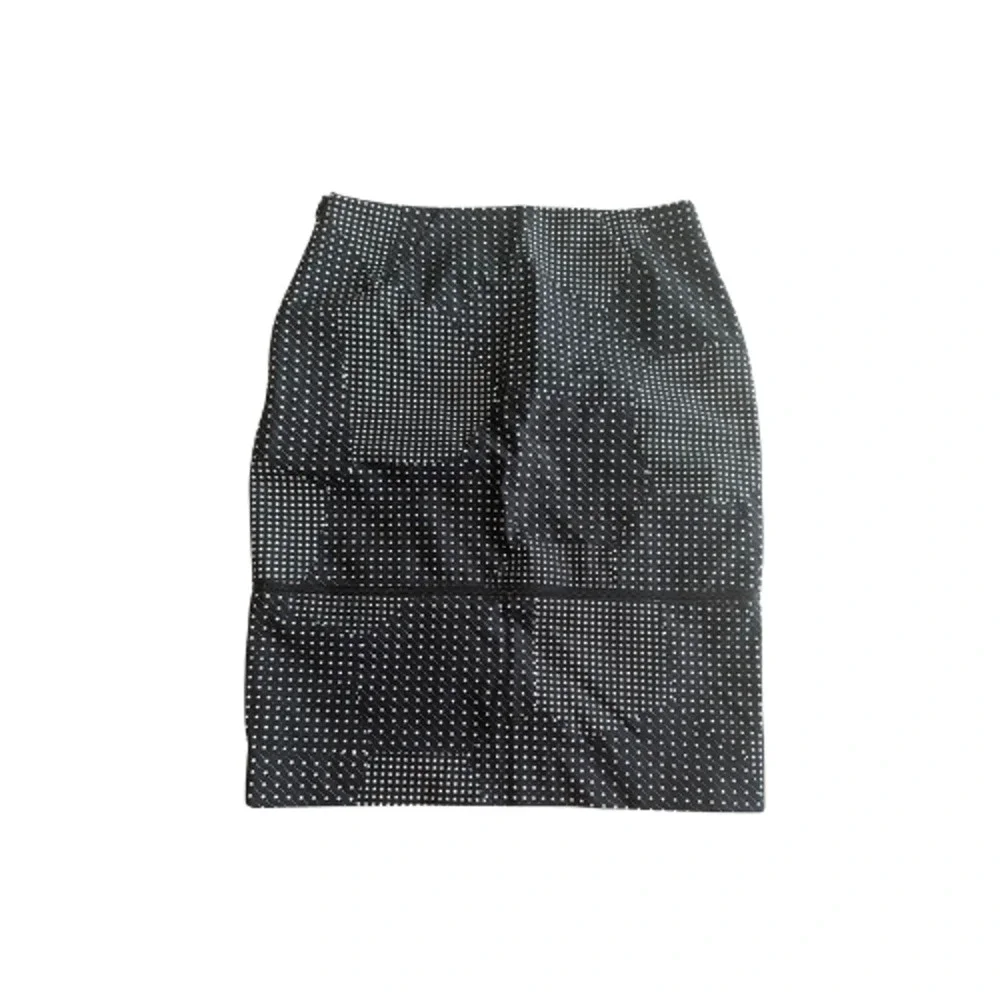 Kate Spade Saturday Skirt Pencil Stars Stretch Black & White Women’s Size 2
